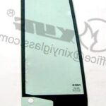 RH FRONT VENT GLASS GREEN (3 HOLES)